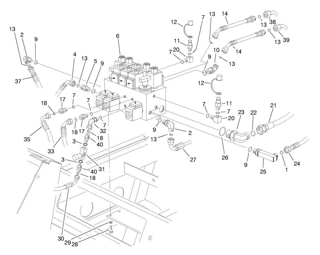 Hydraulic Control Manifold Assembly