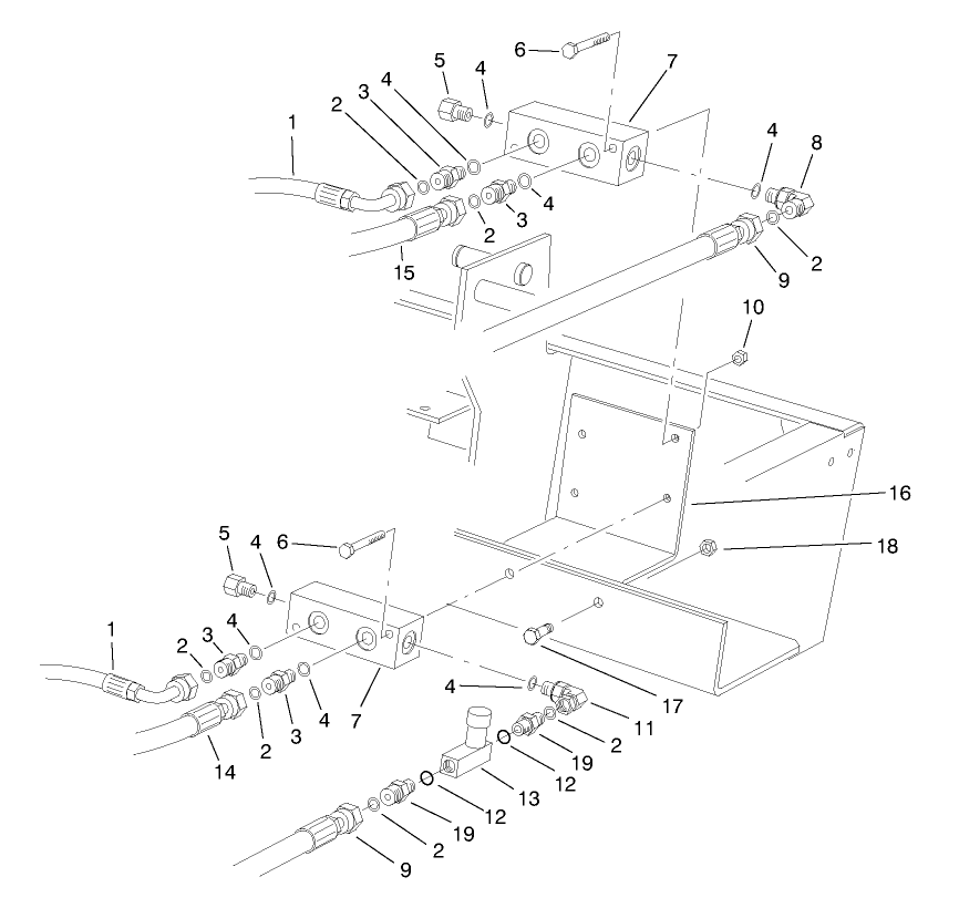Rear Hydraulic Manifolds