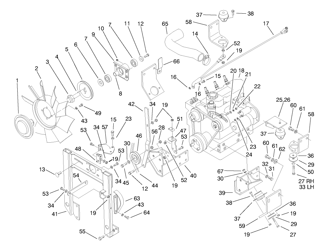 Engine Installation Assembly