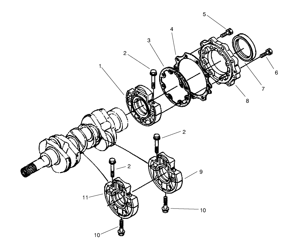 Main Bearing Case Assembly