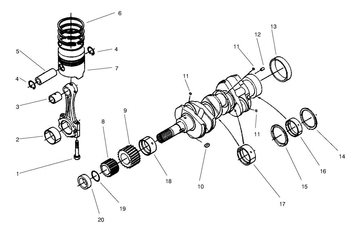 Piston & Crankshaft Assembly