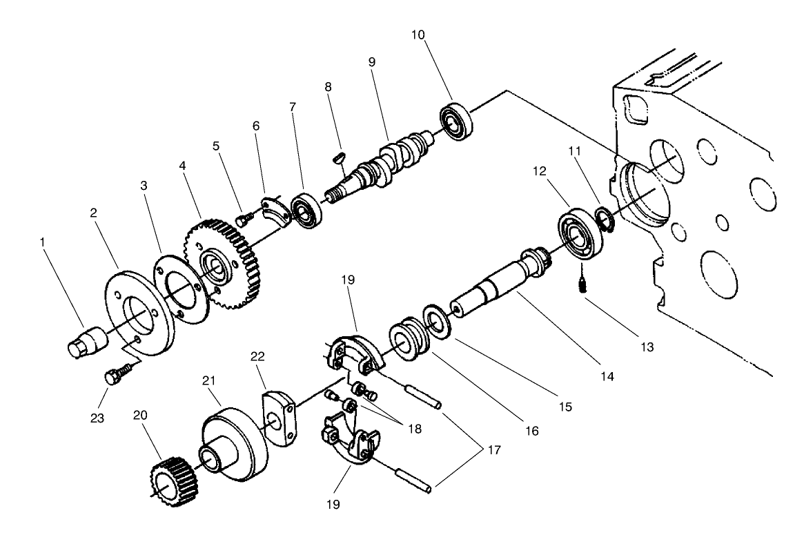 Fuel Camshaft Assembly