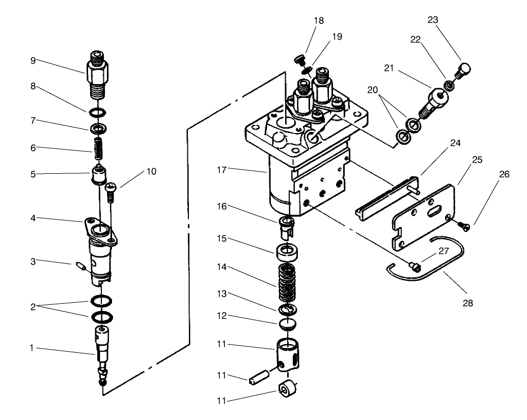 Injection Pump Assembly (continued)