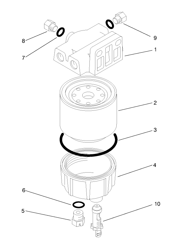 Filter, Water/fuel Separator Assembly