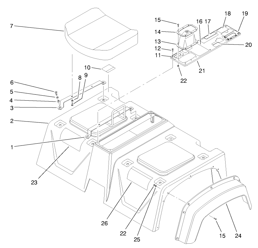 Seat Base Assembly