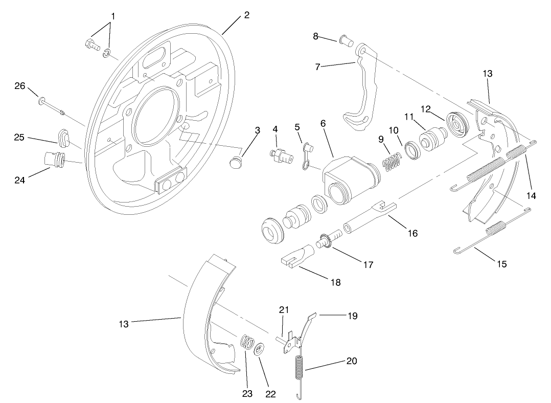 Front Brake Assembly