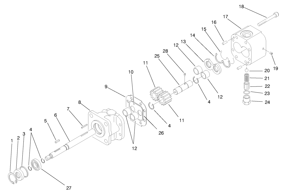 Hydraulic Pump Assembly No. 87-5700