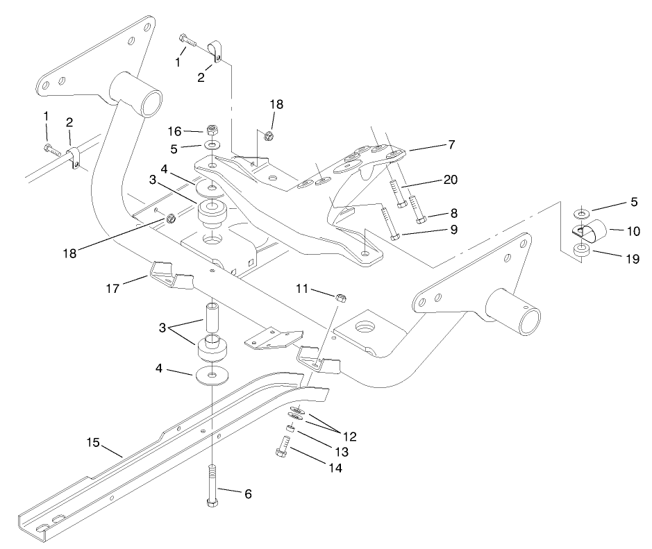 Engine Frame Assembly