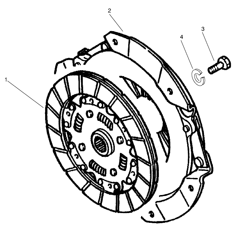 Clutch & Clutch Release Assembly
