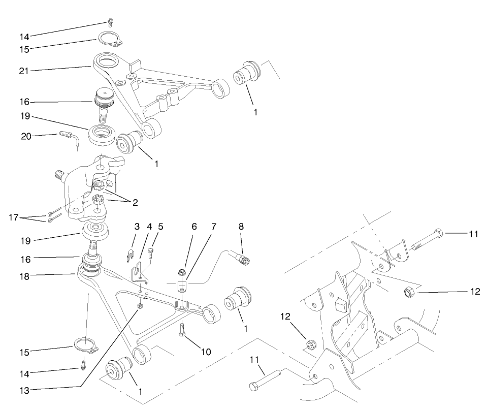 Front Suspension Control Arm Asm