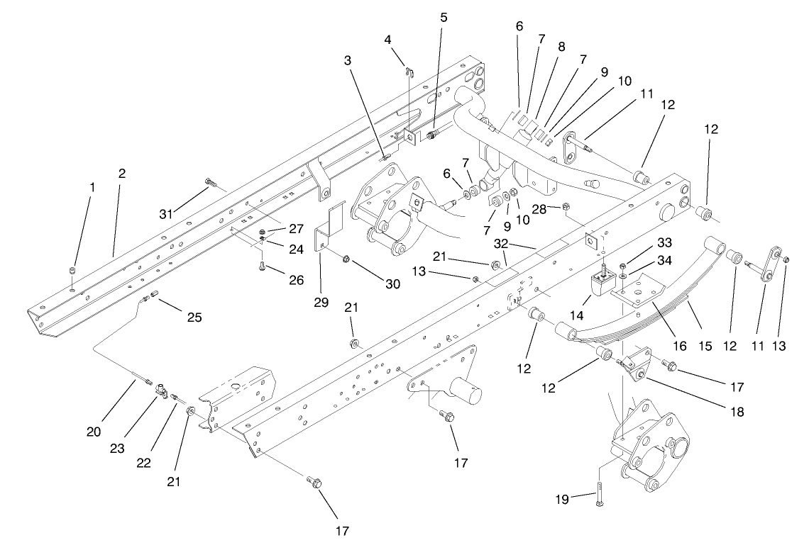 Rear Frame Asm