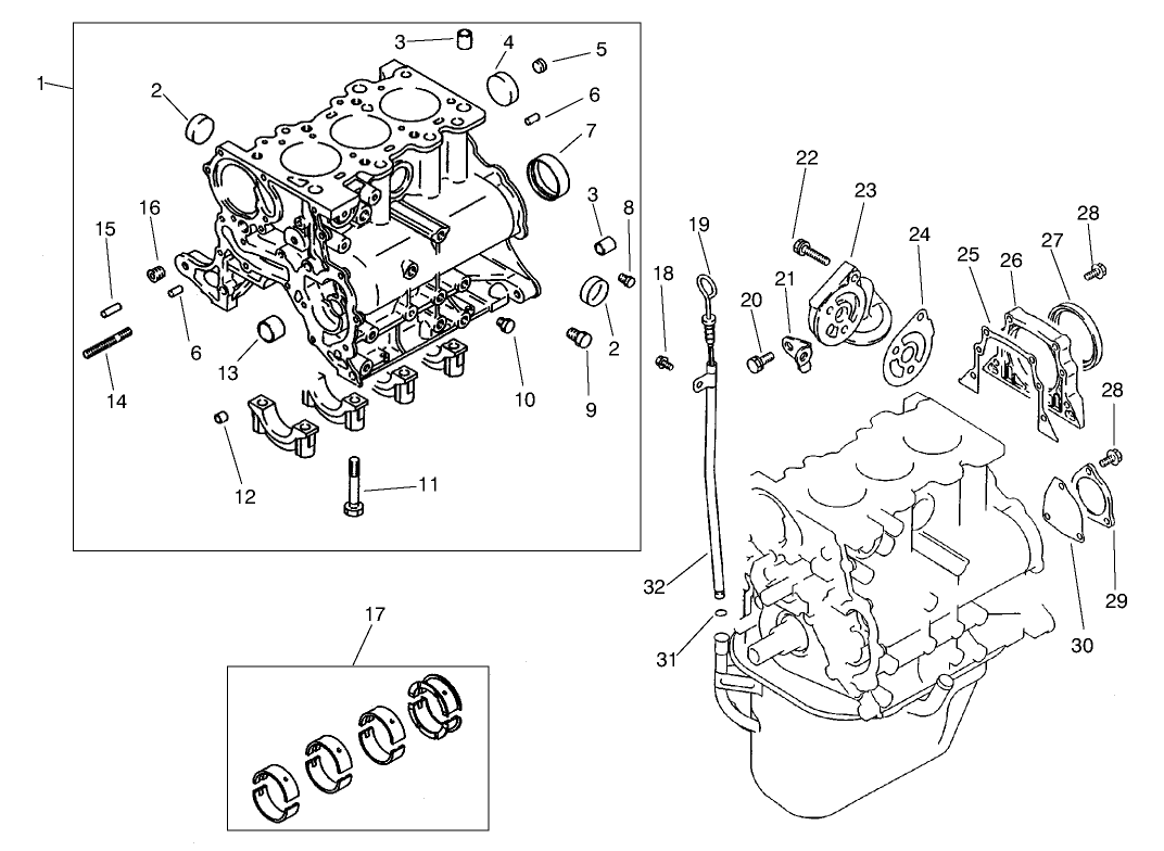 Cylinder Block Asm