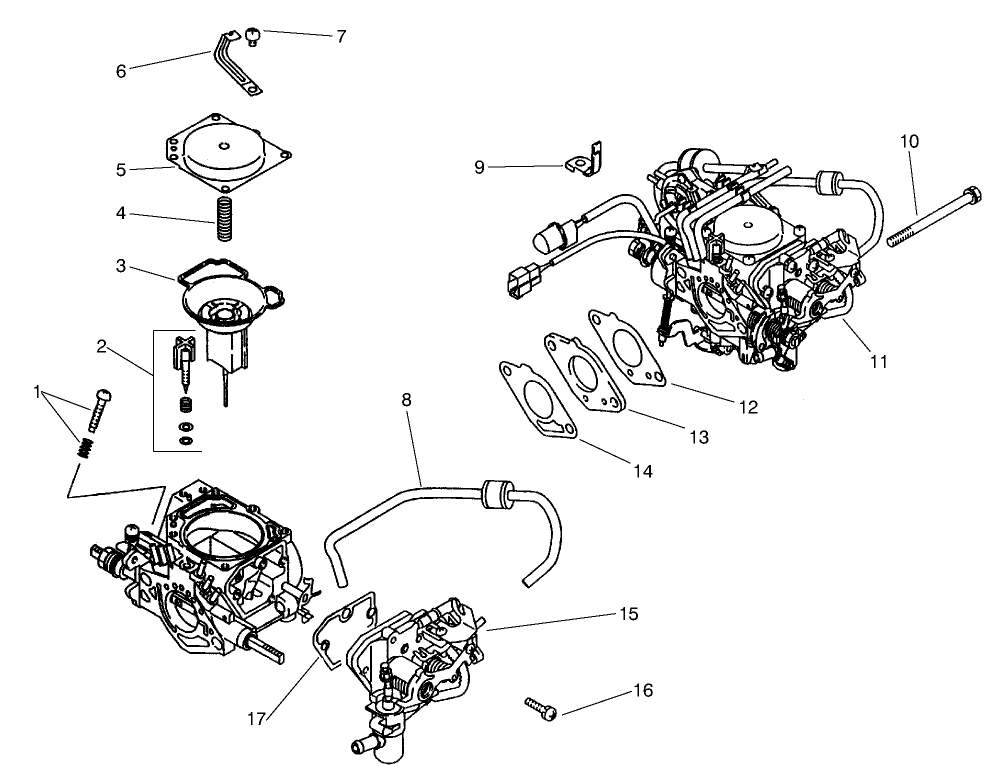 Caruburetor Installation Asm