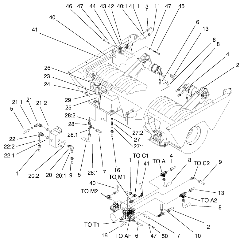 Hydraulics Installation Assembly