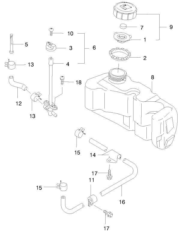 Fuel Tank/fuel Valve