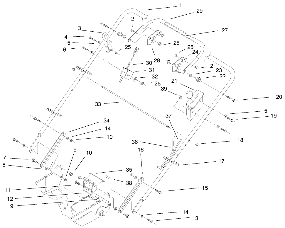 Handle & Controls Assembly