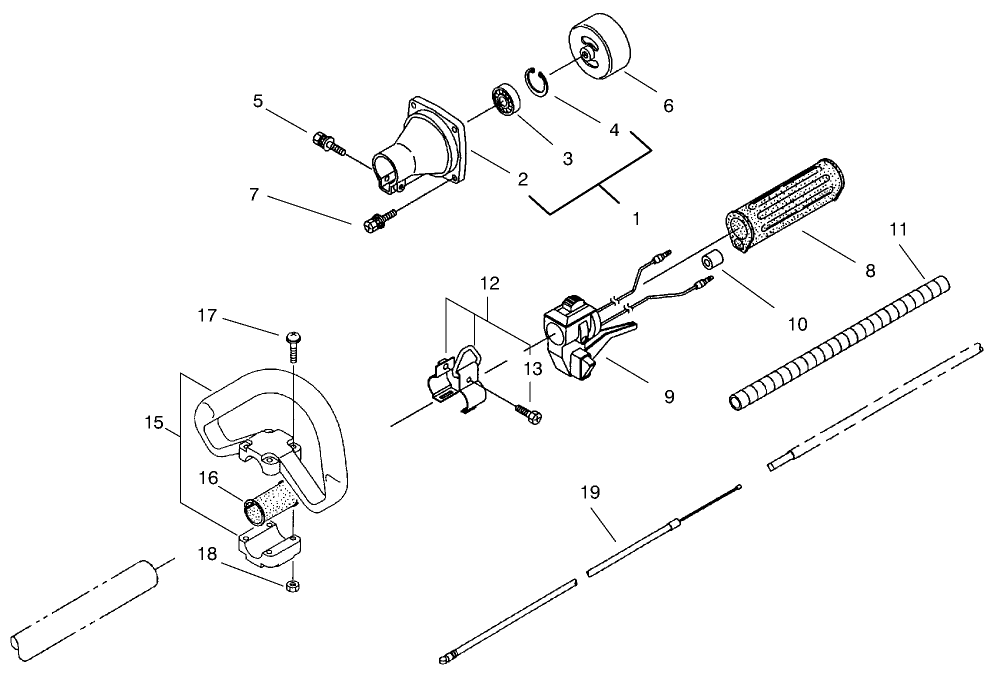 Clutch And Handle Assembly