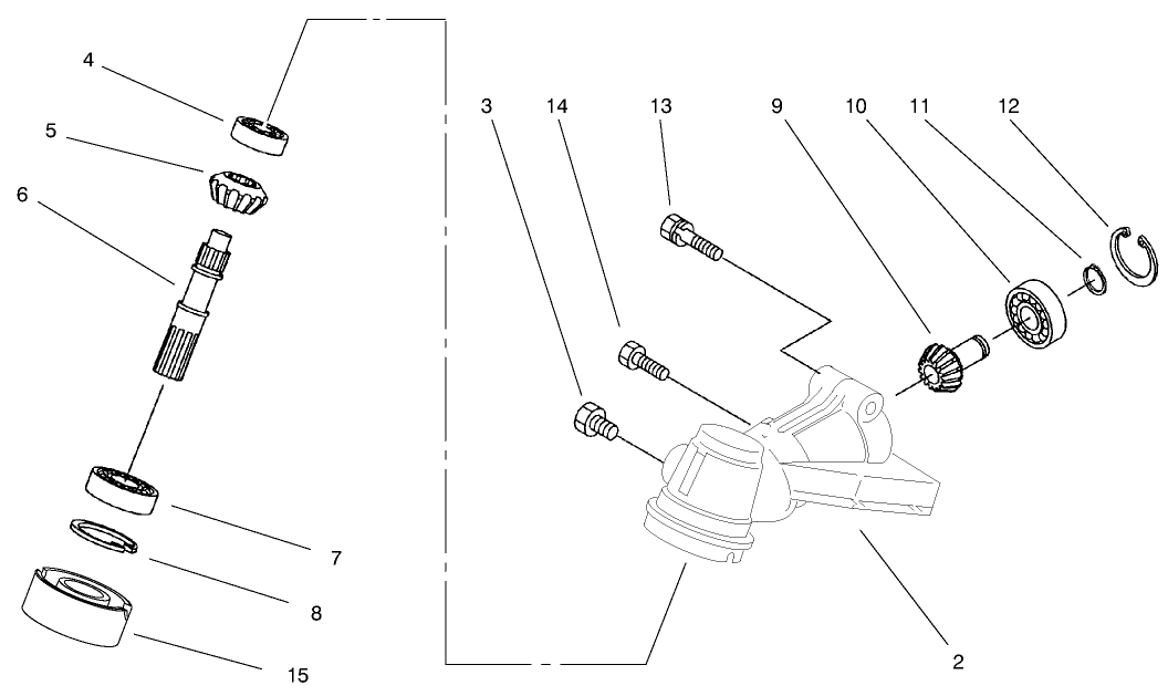 Gearcase Assembly