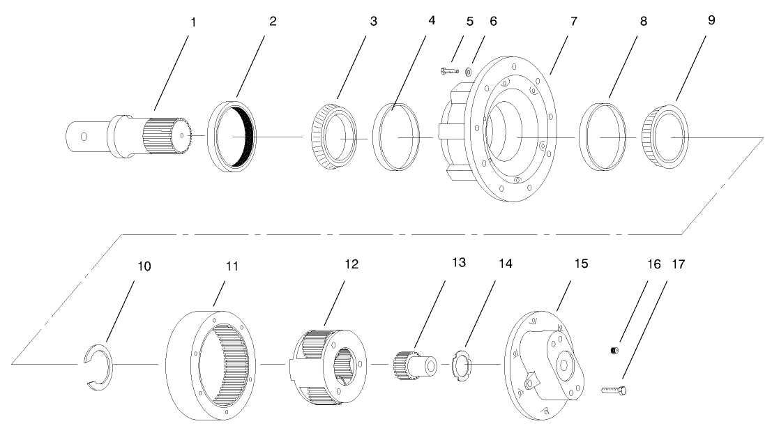 Planetary Gear Assembly No. 98-8260