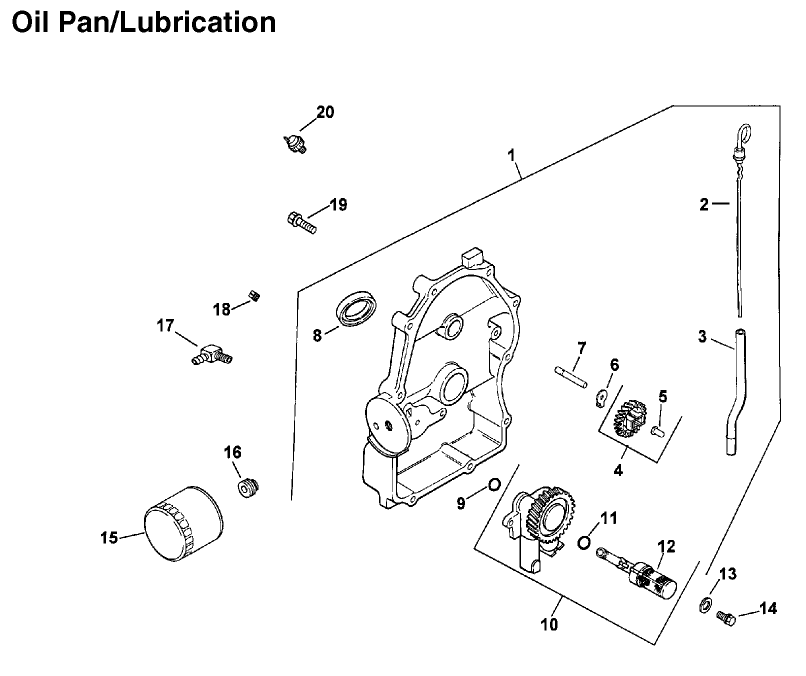 Engine Kohler Model Ch18s Spec. No. 62595 (cont.)