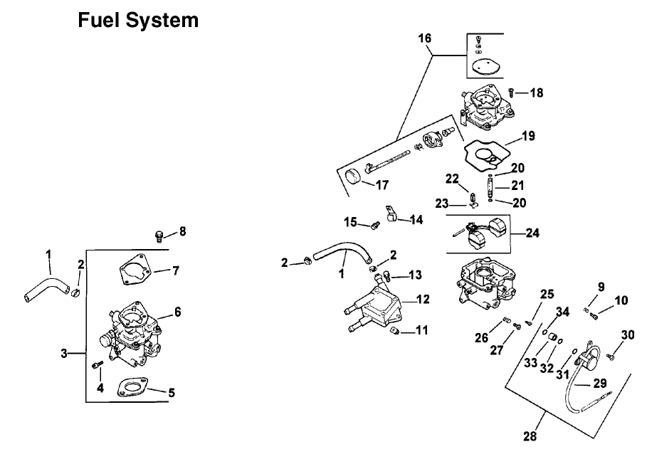 Engine Kohler Model Ch18s Spec. No. 62595 (cont.)