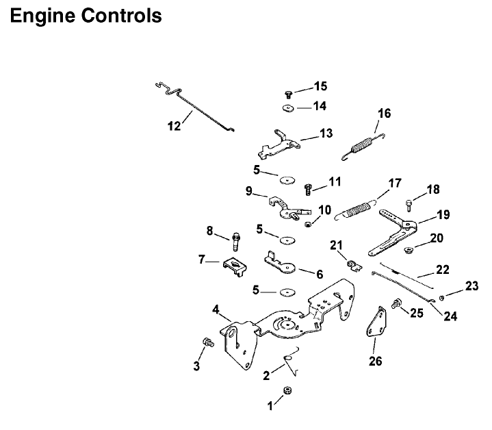 Engine Kohler Model Ch18s Spec. No. 62595 (cont.)