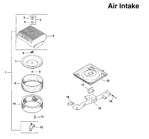 Engine Kohler Model Ch18s Spec. No. 62595 (cont.)