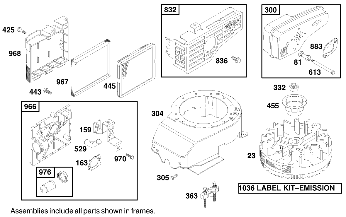 Engine Briggs & Stratton Model 12j802-2368-E1