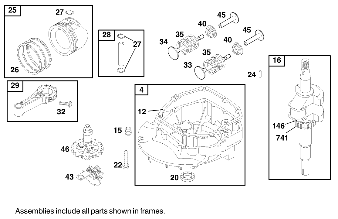 Engine Briggs & Stratton Model 12h802-1767-E1