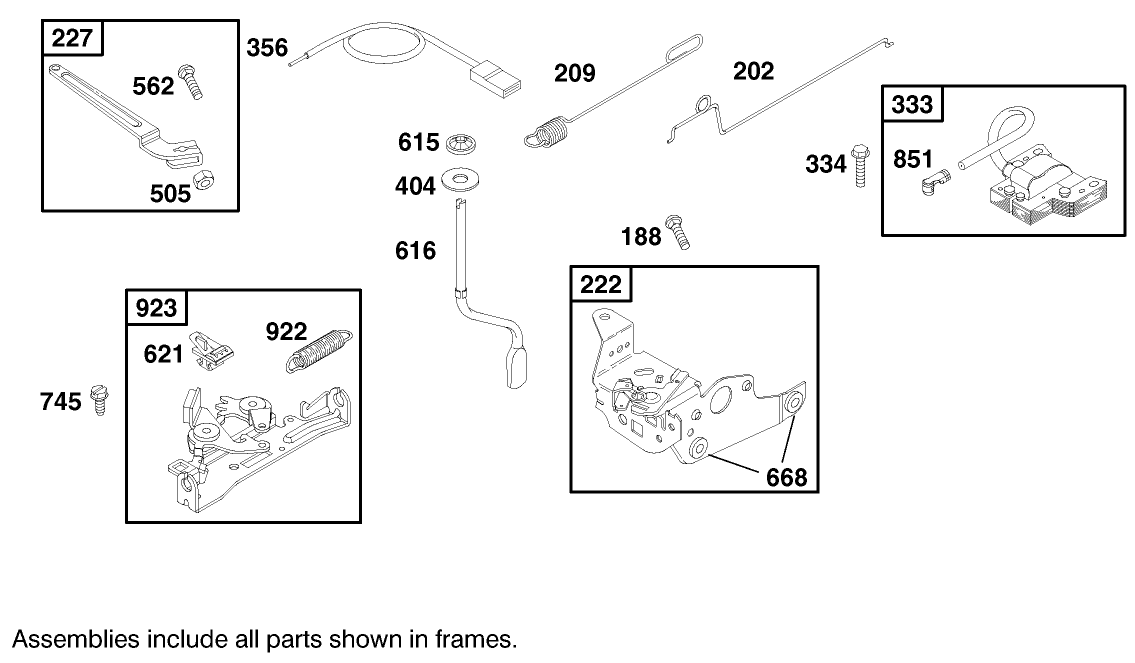 Engine Briggs & Stratton Model 12j802-2368-E1