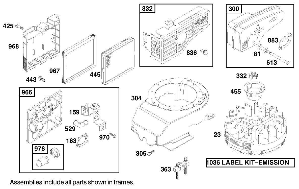 Engine Briggs & Stratton Model 12j802-2368-E1