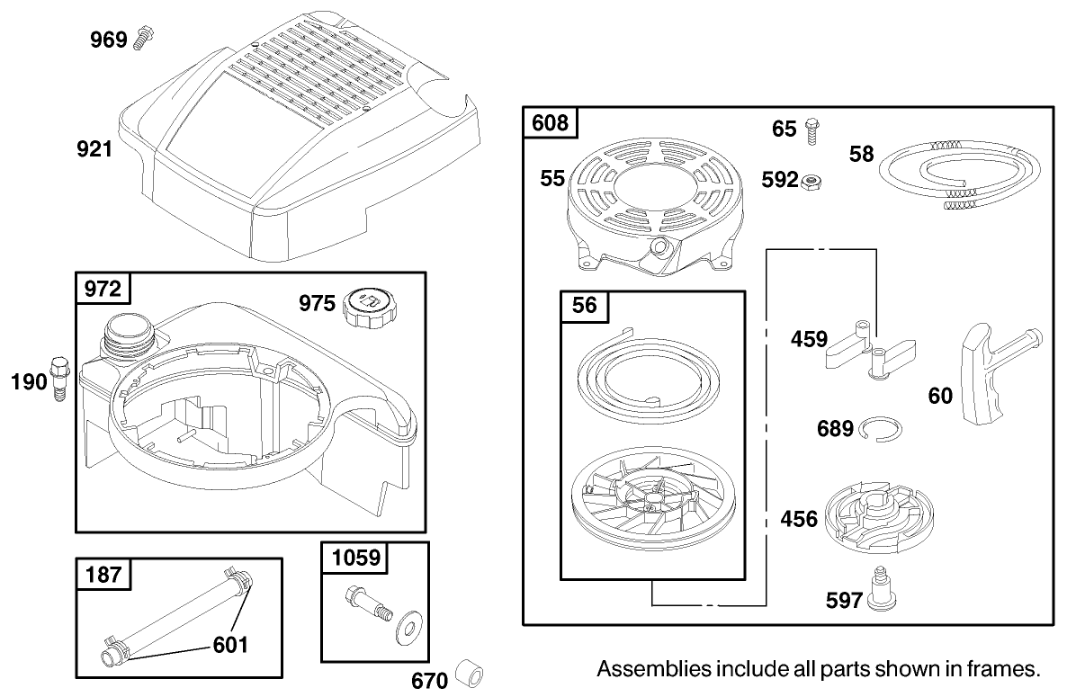 Engine Briggs & Stratton Model 12j802-2368-E1