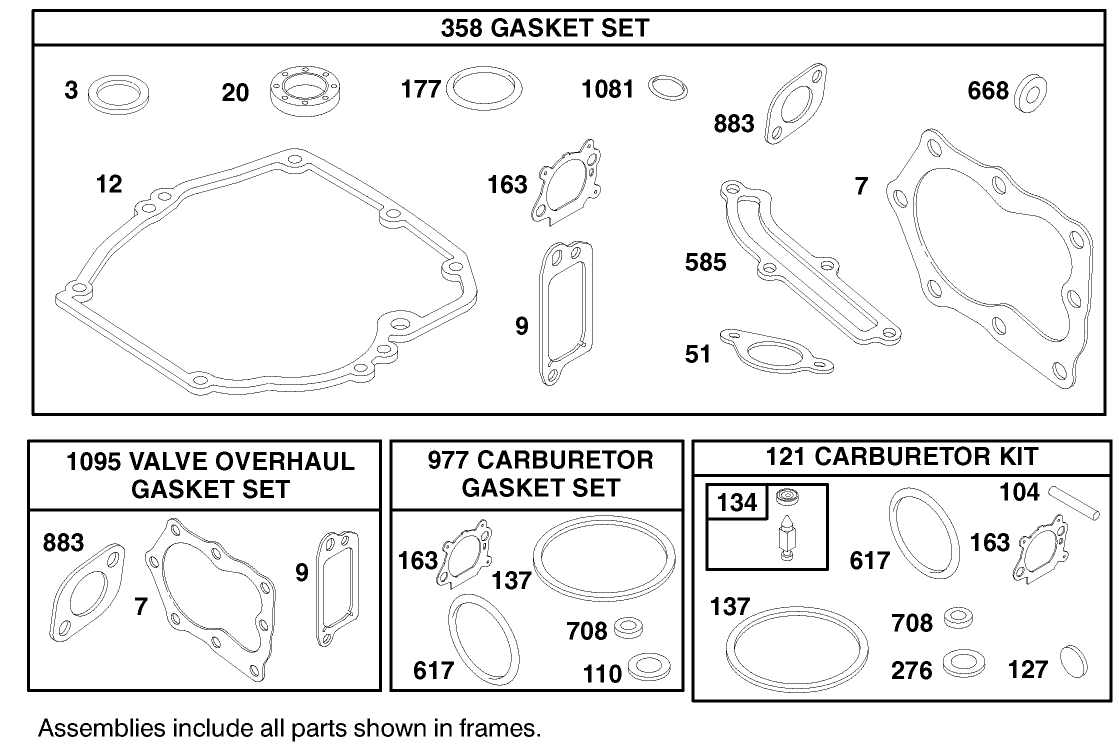Engine Briggs & Stratton Model 12j802-2368-E1