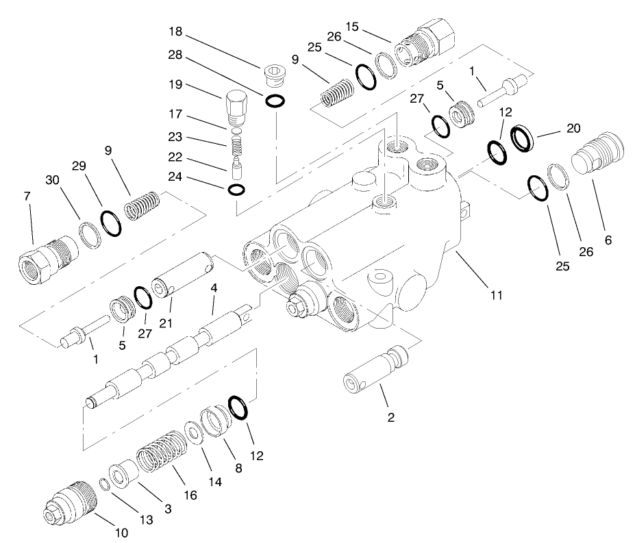 Control Valve No. Assembly 95-8581 (model No. 03201)