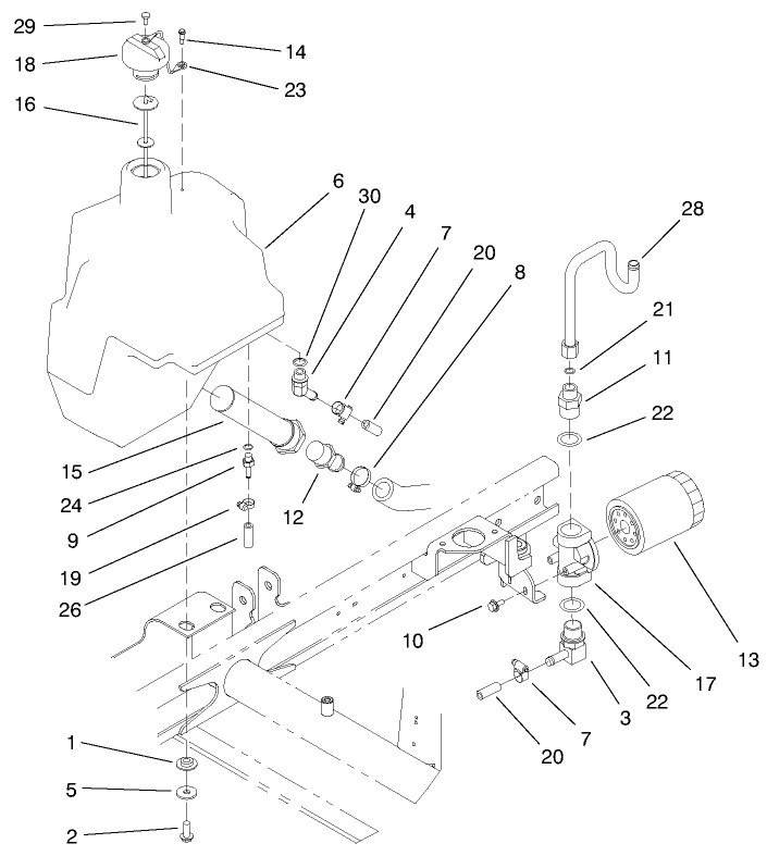 Hydraulic Tank Assembly