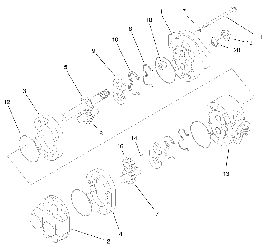 Gear Pump Assembly No. 95-8601