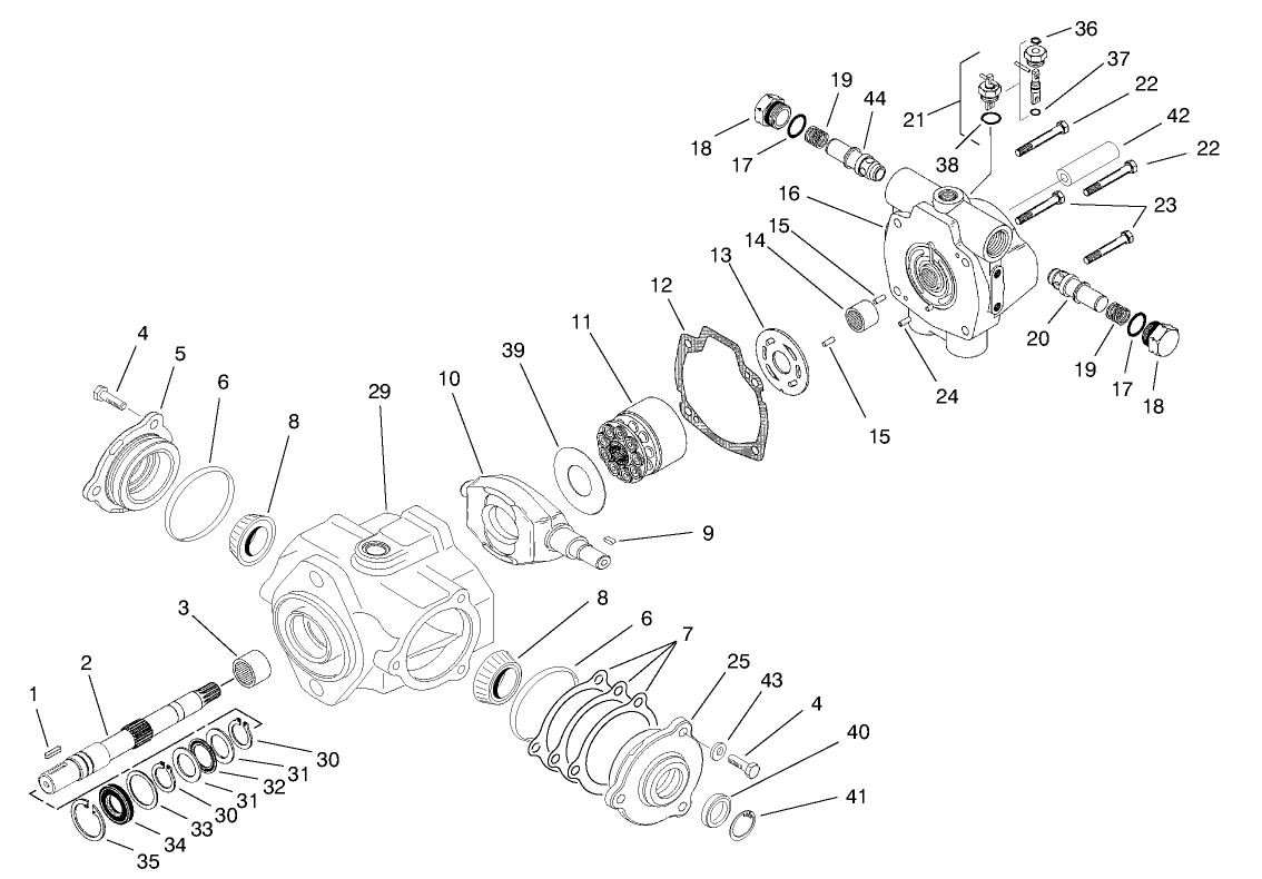 Piston Pump Assembly No. 95-8599