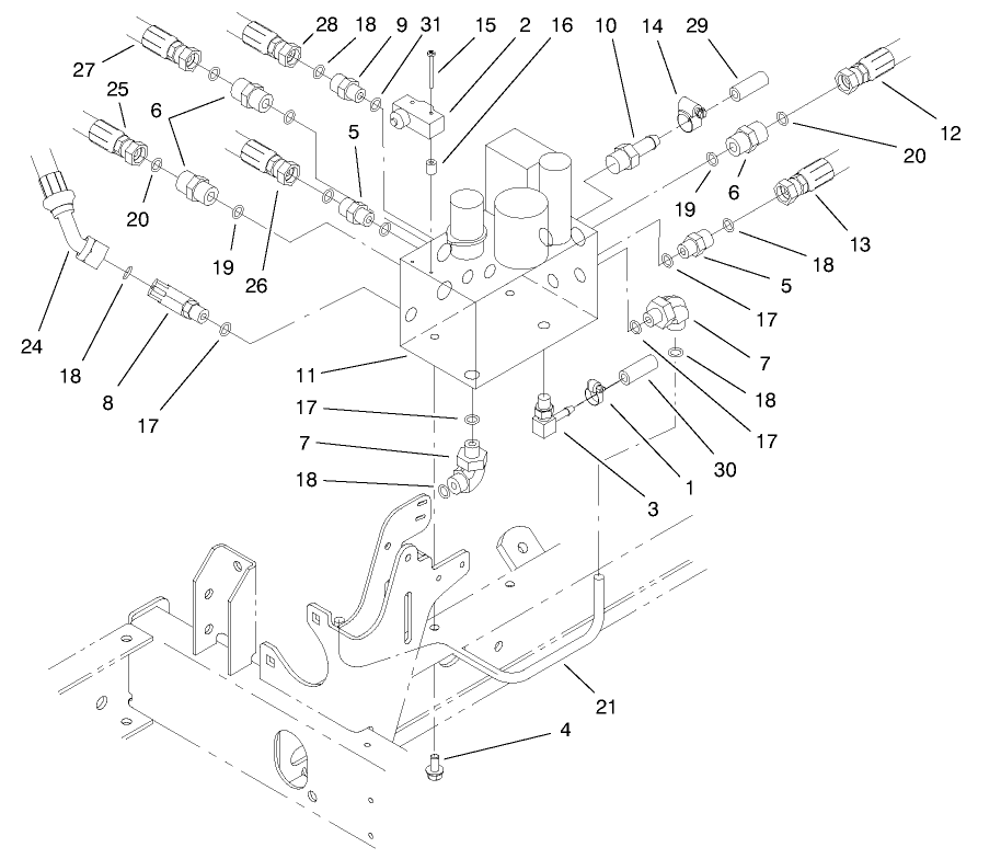 Manifold Block Assembly