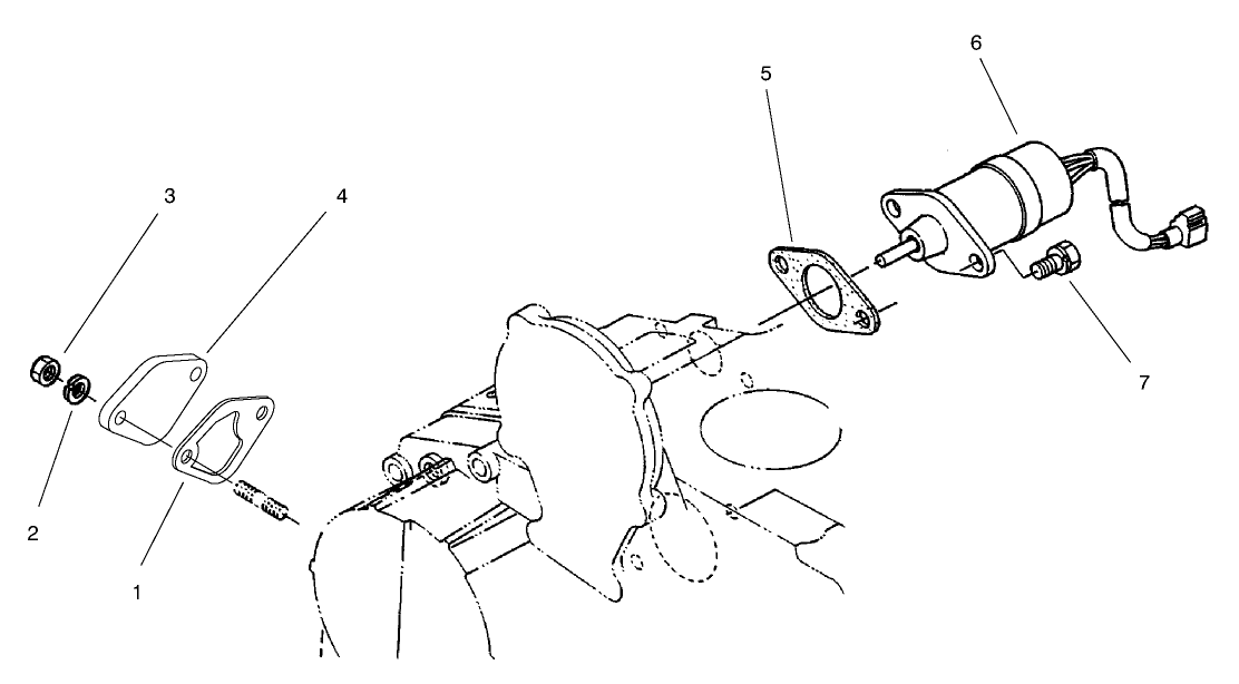 Stop Solenoid and Fuel Pump Assembly