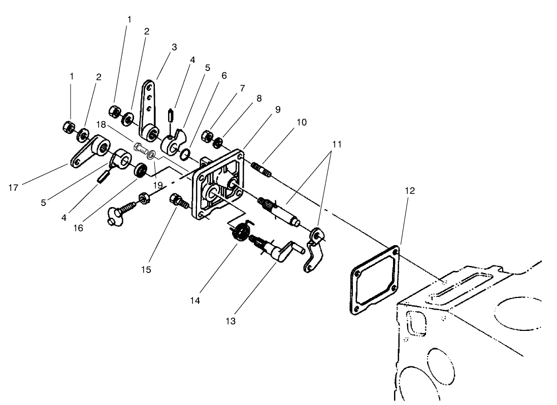 Speed Control Plate Assembly