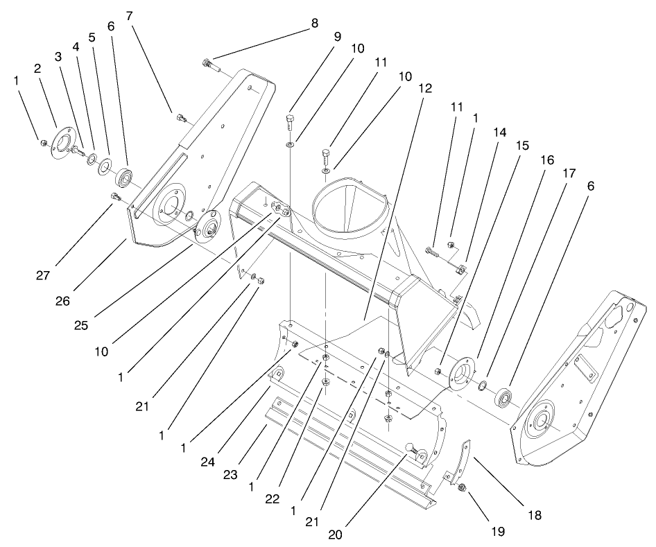 Housing and Side Plate Assembly
