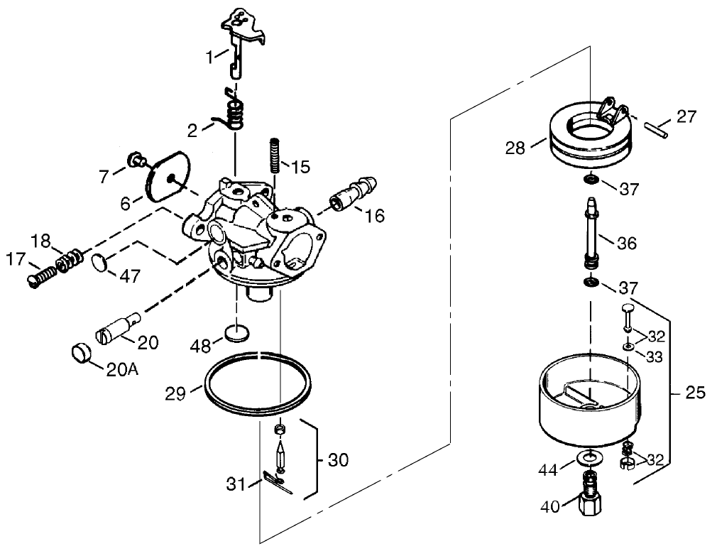 Carburetor No. 640081