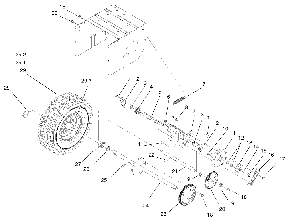 Traction Assembly (continued)