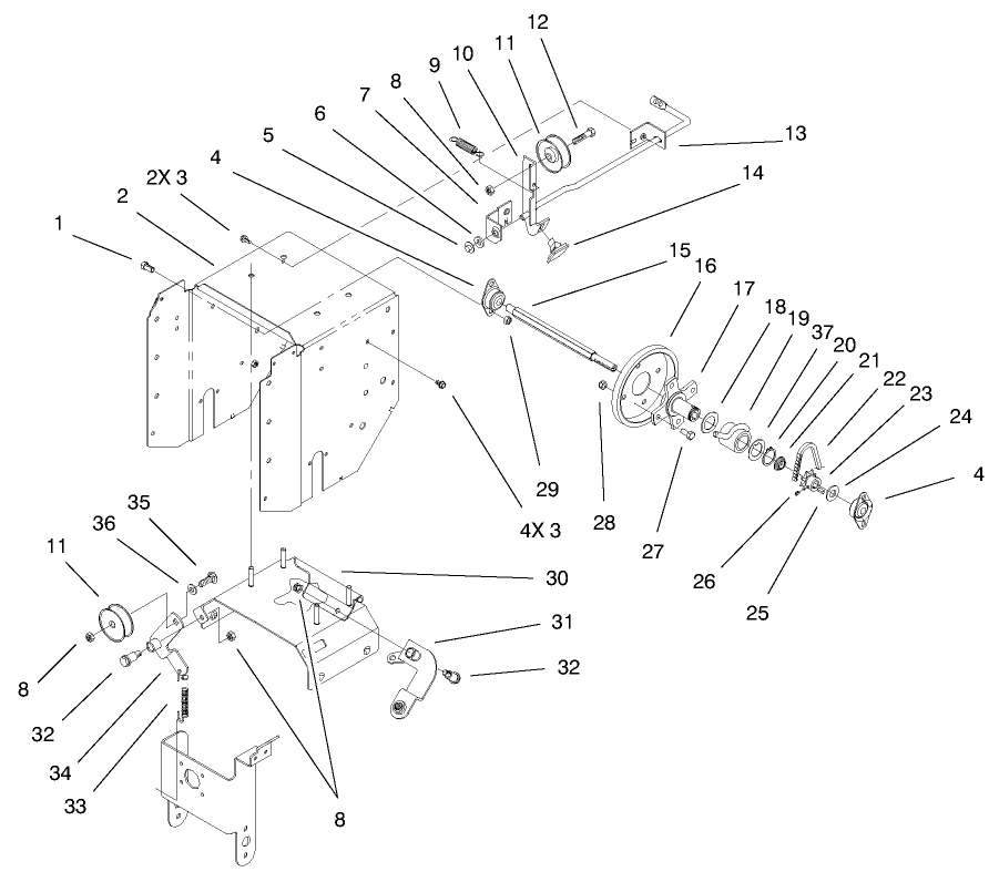 Upper Traction Assembly