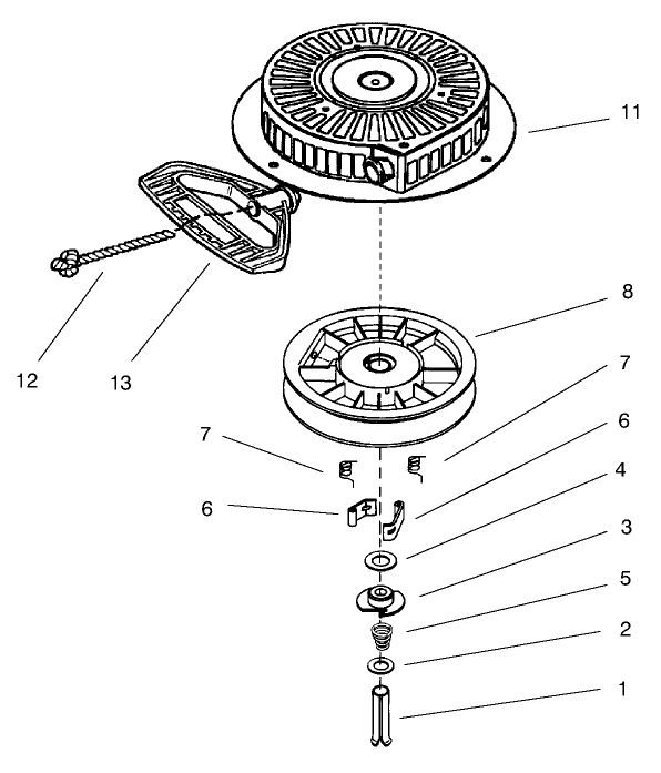 Recoil Starter No. 590749 (optional)