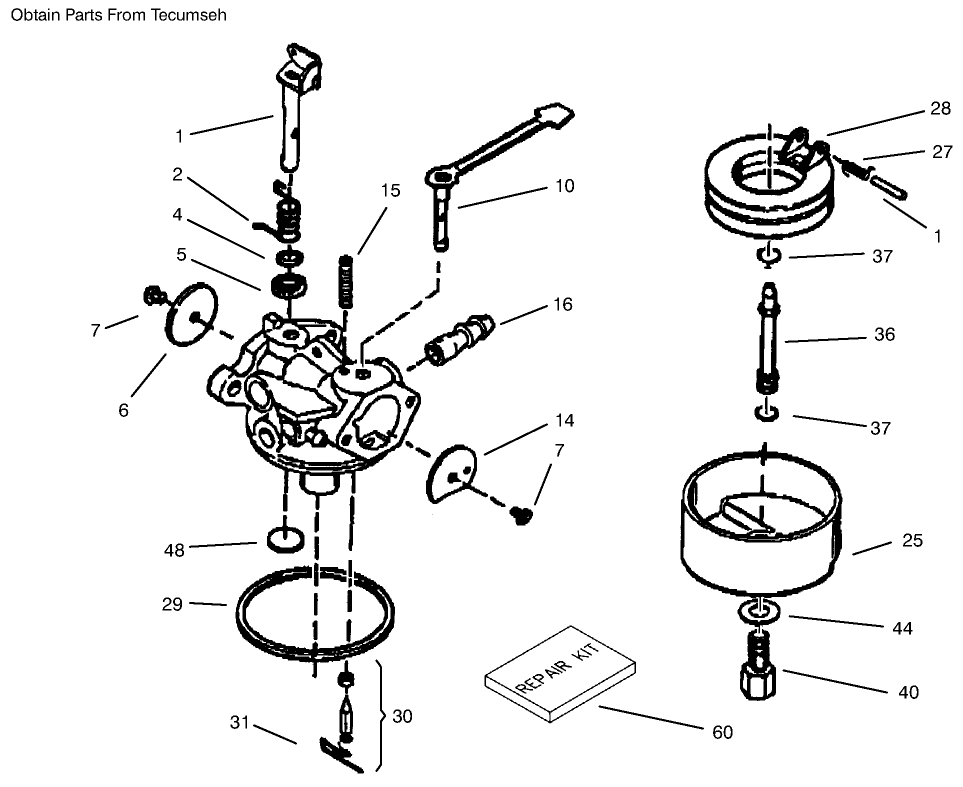 Carburetor No. 640086