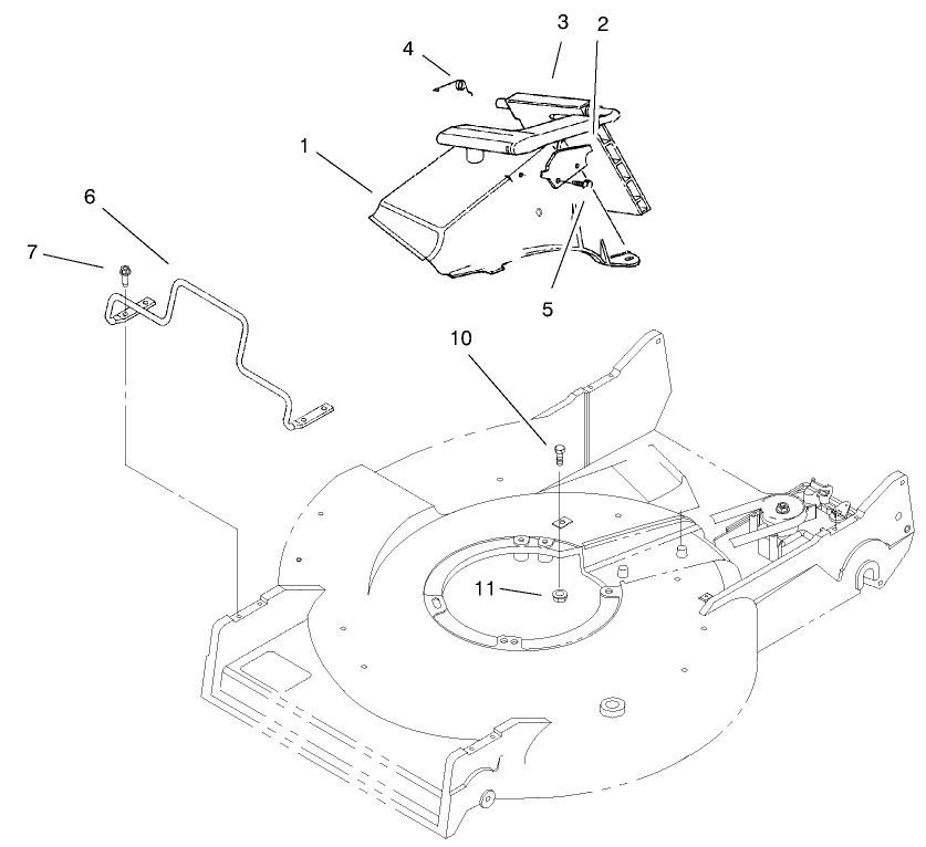Discharge Tunnel & Engine Guard Assembly