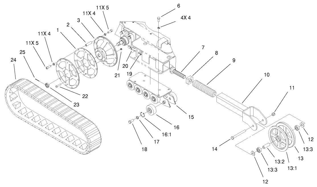Track And Traction Assembly