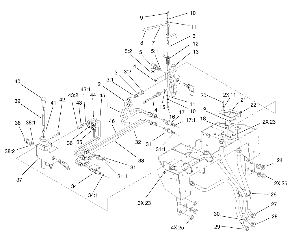 Principal Hydraulics Assembly