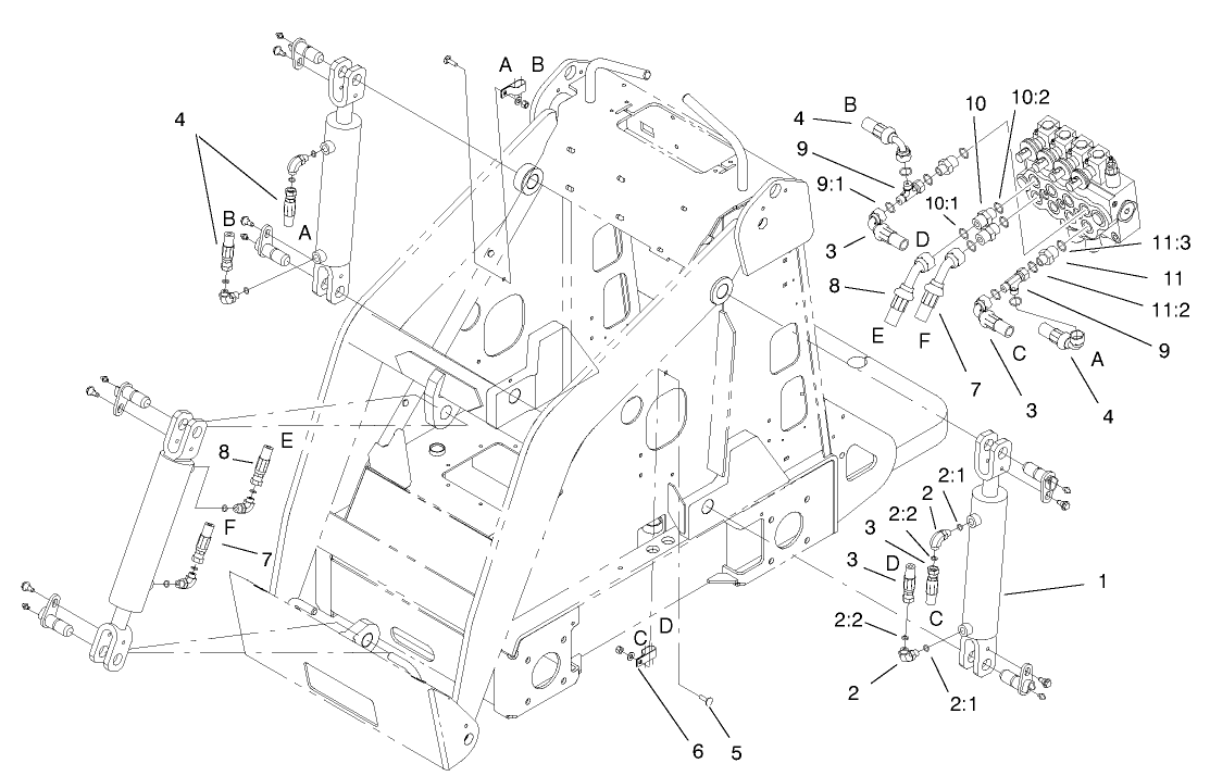 Hydraulic Cylinders Assembly
